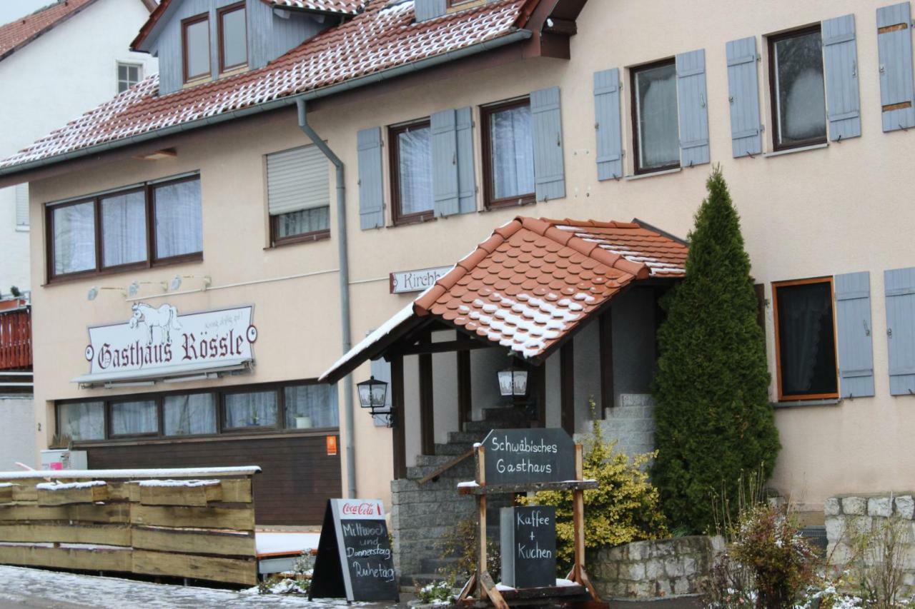 Gasthof Roessle Ochsenwang Bissingen an der Teck Extérieur photo